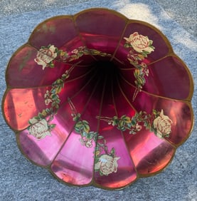 Flowered Morning Glory Horn