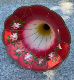 Flowered Morning Glory Horn