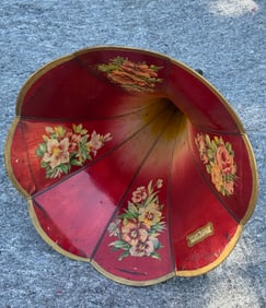 Flowered Morning Glory Horn