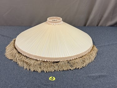Fringed Shade, 22" diameter
