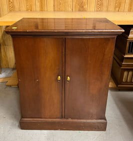 A Scarce & Excellent Cylinder Record Cabinet