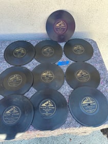 (10) 7" Victor Disc Records