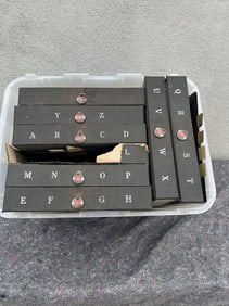 8 Ready File Disc Record Albums