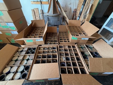 Large group of cylinder records