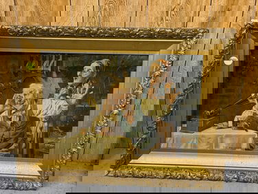 "The Phonograph" frame print