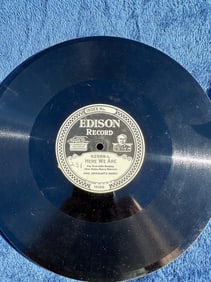 Edison 52589 Diamond Disc Record