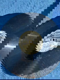 Edison 52416 Diamond Disc Record