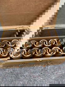 12 Brown Wax Cylinder Records