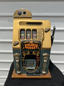 Mills Golden Nugget 5 Cent Slot Machine