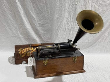 Edison Banner Home Cylinder Phonograph