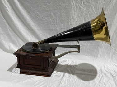 Ohio Talk-O-Phone Front Mount Disc Phonograph