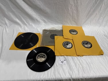 6 Edison Diamond Disc Records