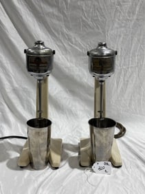 (2) Hamiton No. 18 Beach Milkshake Mixers