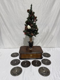 Imperator Antique Christmas Music Box