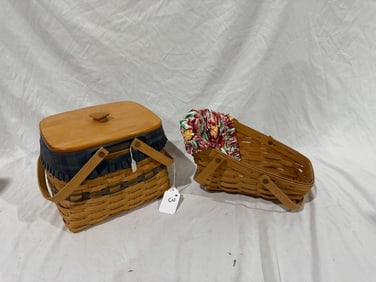 2 Longaberger Baskets