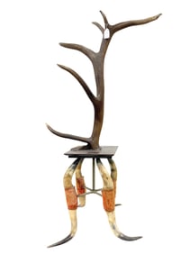 Horn and Antler Table and Stand