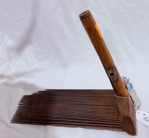 Primitive Hetchel or Flax Comb