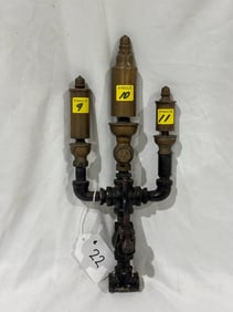 Triple Brass Steam Whistle