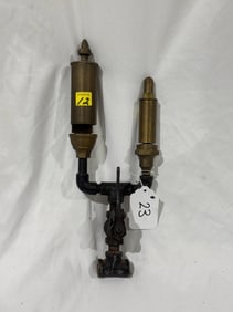 Double Brass Steam Whistle