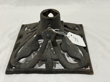 Antique Cast Iron Christmas tree base