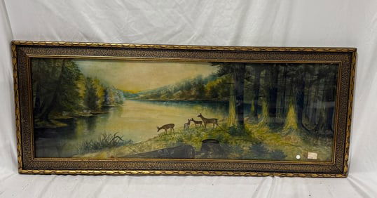 Large Wildlife Watercolor