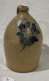 Lyons Blue Marked Crockery Jug