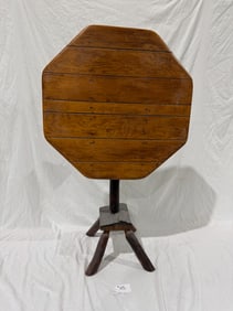 Old Hickory Rustic  Tilt Top Table