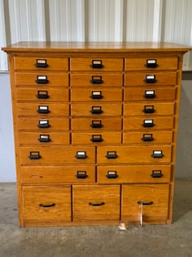 25 Drawer Cabinet