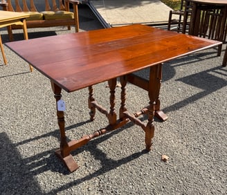 Cherry Gateleg and dropleaf table