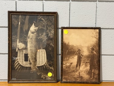 2 Fishing Scene Photographs