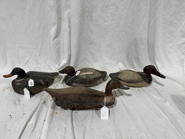 4 Duck Decoys