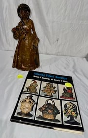 Cast Iron Door Stop & Reference Book