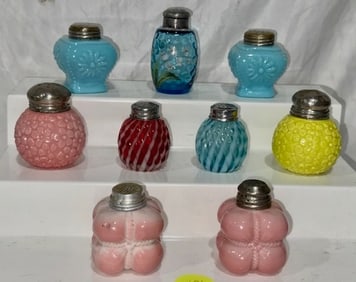 Collection of Antique Salt & Pepper Shakers