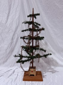 Antique Christmas Feather Tree