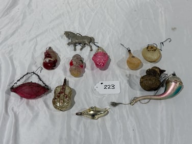 Group of Christmas Ornaments