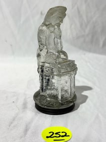 Antique Santa Candy Container