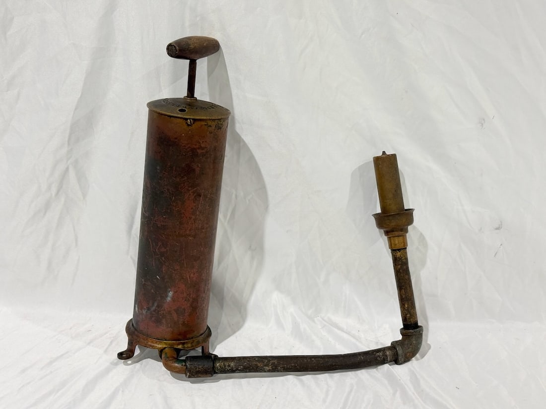 Steam Whistle w/Hawley Brass Pump: Gray Hawley, Detroit, MI