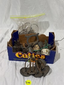 Large Group of Lead Decoy Weights