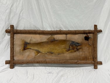 Excellent Rustic Wall Mount Brown Speckled Trout
