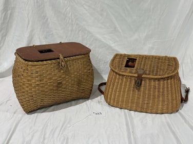 2 Antique Creels