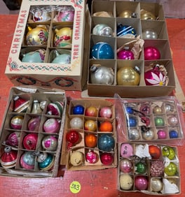 Group of Christmas Bulbs