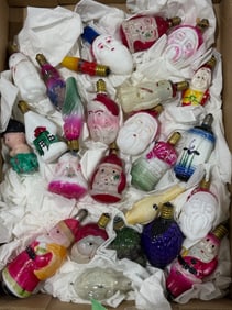 Good Group of Figural Christmas Bulbs