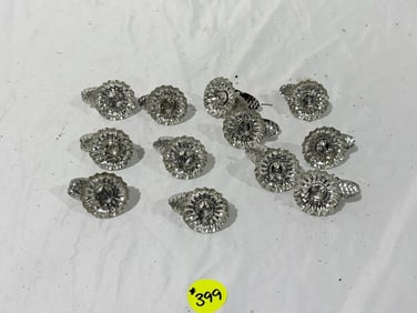 Group of Clip on Christmas Candle Holders