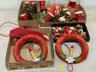 Group of Christmas Items
