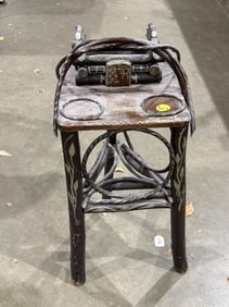 Antique Twig Smoking Stand