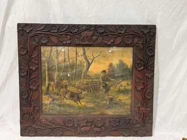 Antique Sportsman Print