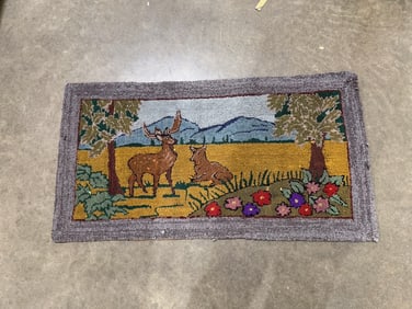 Antique Hooked Rug