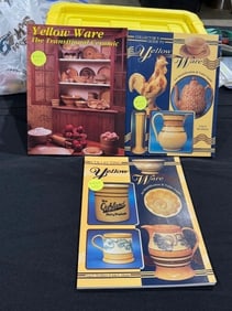 3 Antique Reference Books on Yellow Ware