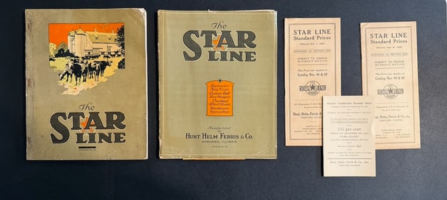 (2) The Star Line Hay Tools Dealer Catalogs