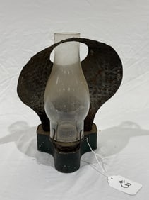 Antique Hanging/Table Oil Lamp